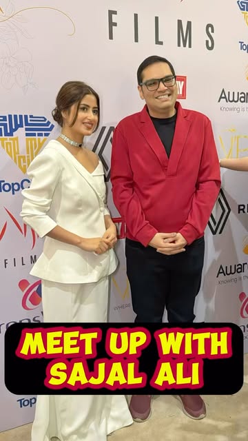 Meeting Sajal Aly